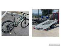Schimb cu slep auto, bicicleta electrica Haibike Alltrail 4