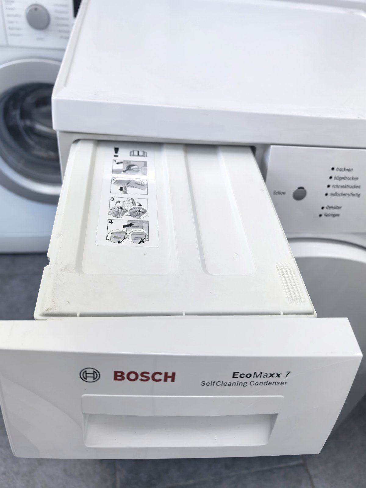 Сушилня с термопомпа Бош Bosch Eco Maxx 7 с две години гаранция!