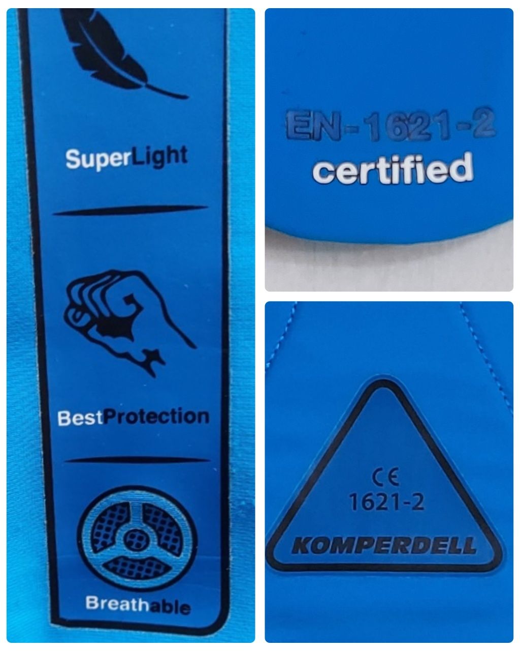 Protecție spate Komperdell Impact Vest moto, schi, bike, nr 152 sau XS