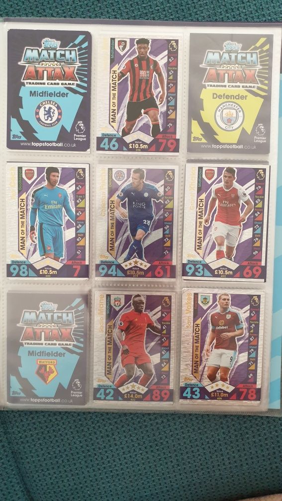 Album cartonase topps Match Attax 2016-2017 Premier League + Dubluri