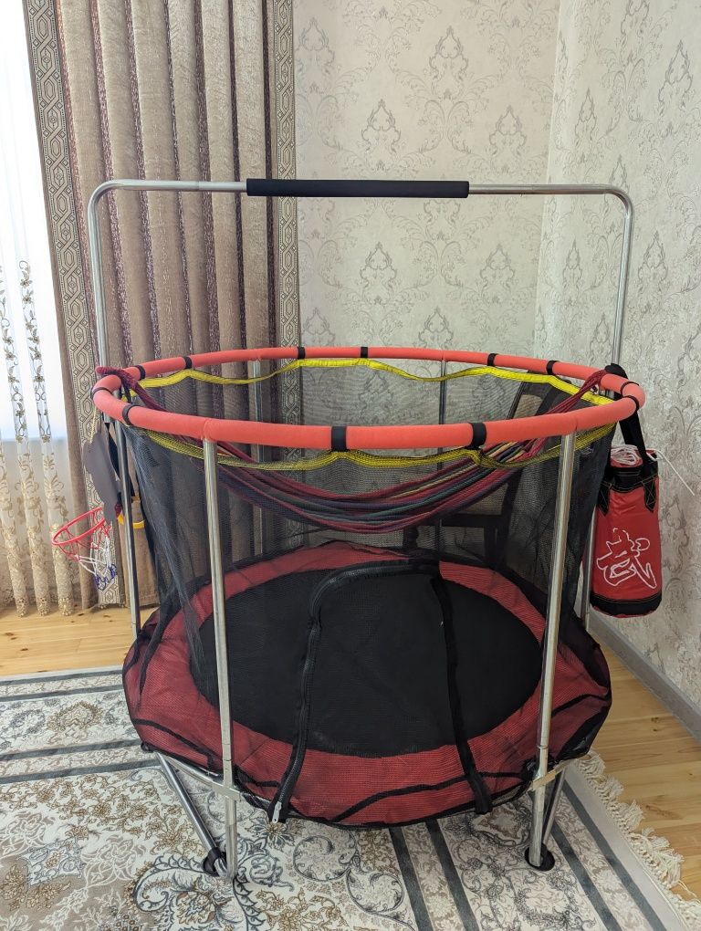 Каркасный детский батут, batut