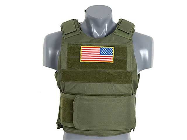 Vesta Tactica Protectie DELTA BODY ARMOR OLIVE,8FIELDS Noua In Ambalaj