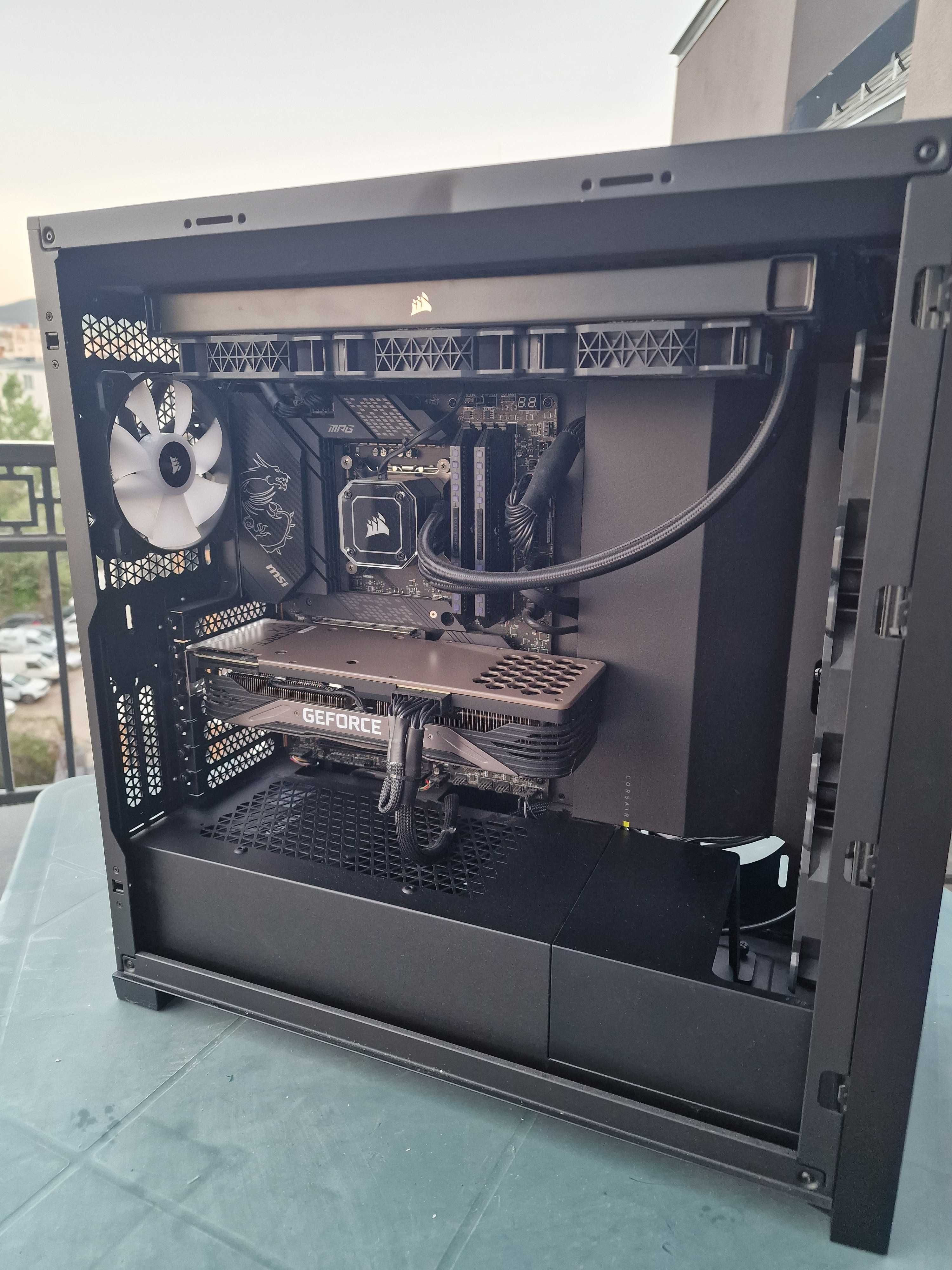 ICUE Corsair gaming pc. 3080TI I9 12900K