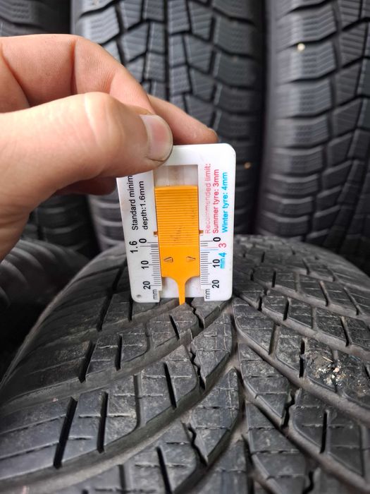 2 Всесезонни Goodyear 195/55/16 ДОТ23 7мм (безплатно поставяне)