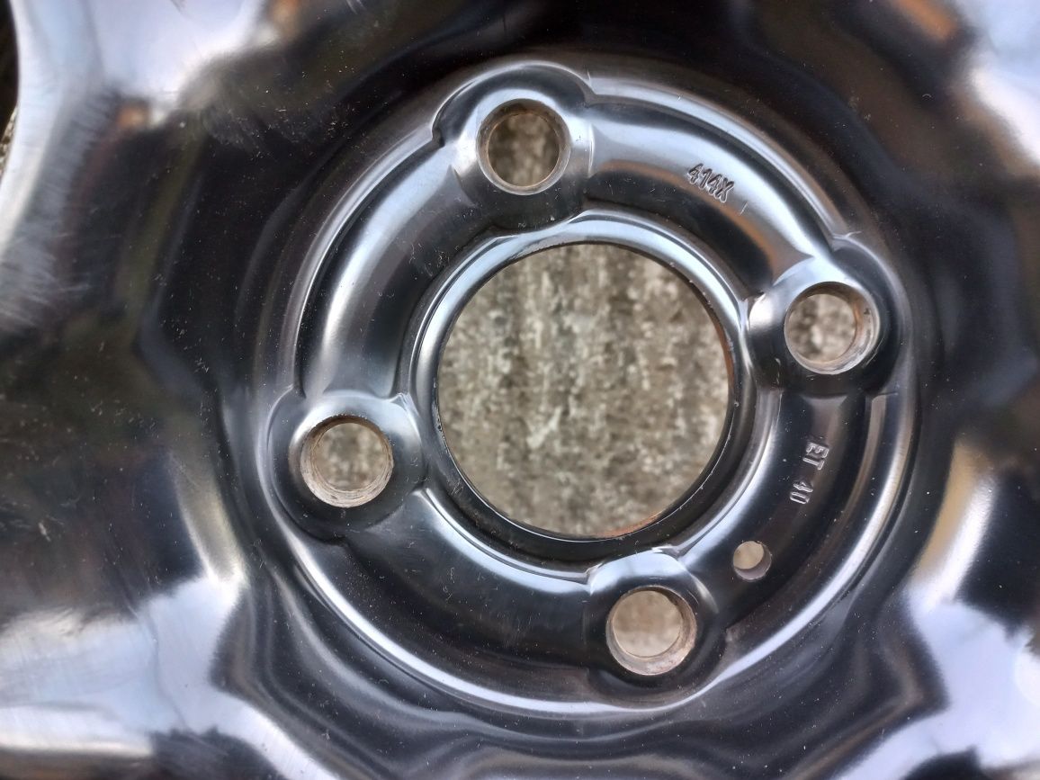 Jante structurate roti originale Dacia anvelope Continental 195 55 R16