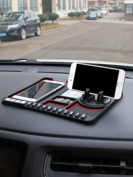 Противоплъзгаща се подложка - стойка за телефон за кола