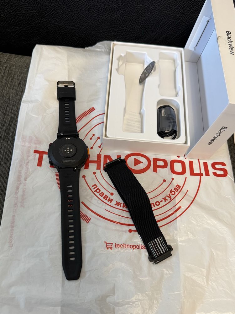 ***КАТО НОВ Blackview Smart Watch W50 Pro Гаранция Technopolis 2027 Bl