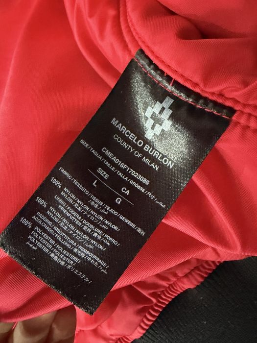 Marcelo Burlon Alpha Industries Geaca L
