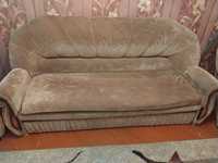 Мягкий уголок,диван и 2 кресла