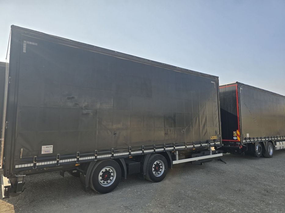 DAF XF480 паравоз + WIELTON прицеп cотилади