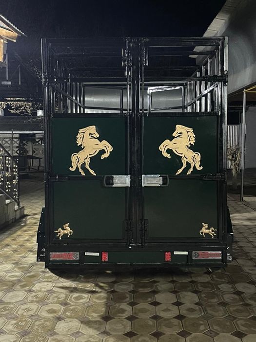 Прицеп коневозка 2 ось