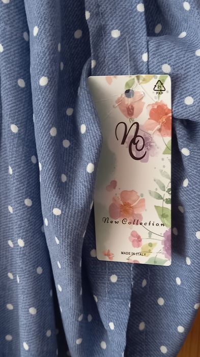 Vand bluza tip cămașă dama, noua,made în Italy cu eticheta, nr 46-48