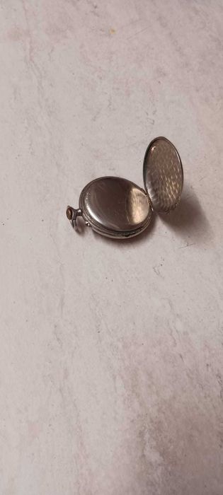 Ceas de buzunar Enigma, din argint