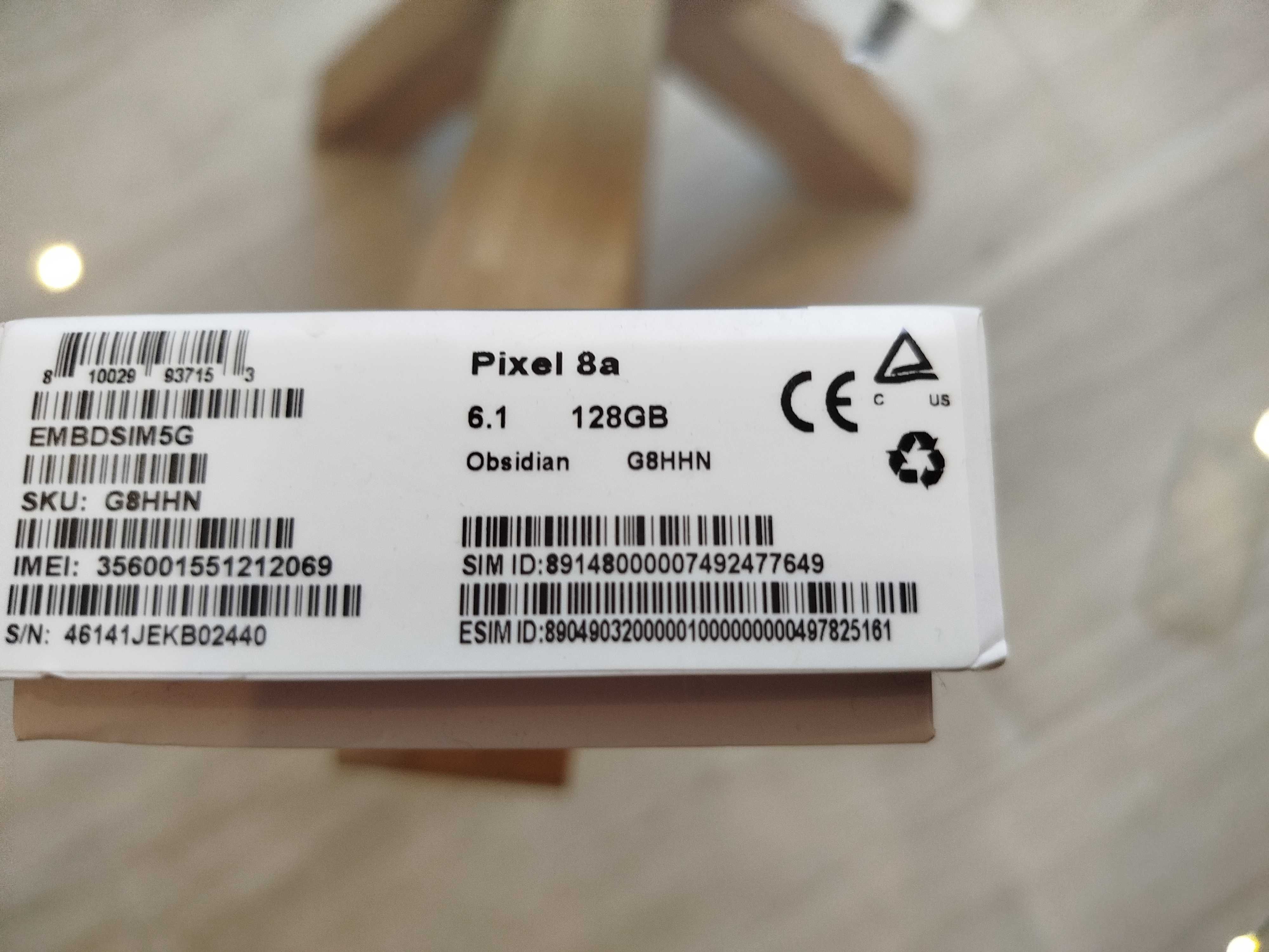 Google Pixel 8a черен