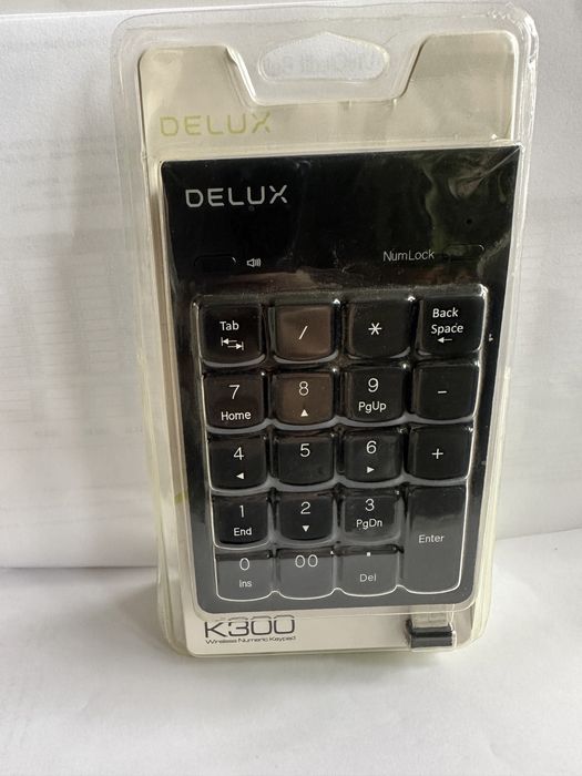 Безжична цифрова клавиатура Delux K300