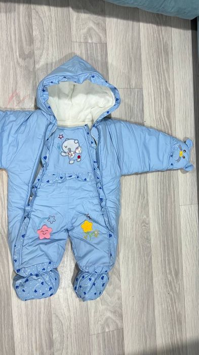 Детский комбинезон 3-6 мес зимний