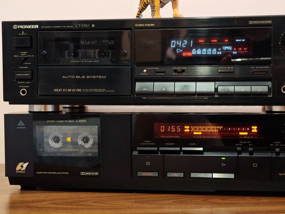 Sansui D-X501. Deck de de calibru. Sunet de vis. Preț fix !