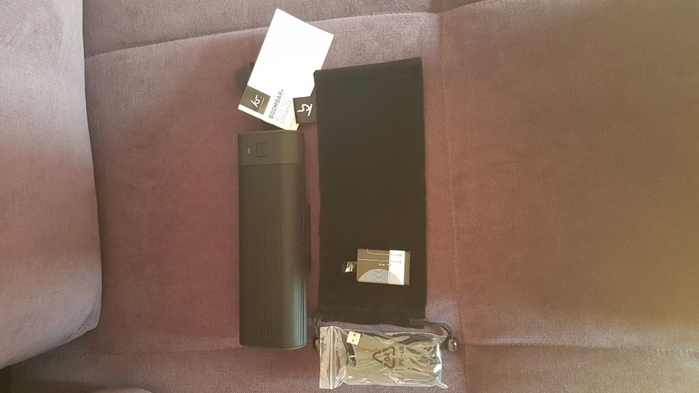 Boxa portabila KitSound BoomBar Plus, Bluetooth, Black