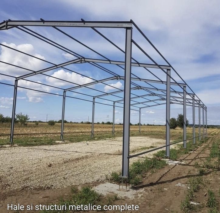 Vand structura metalica din stoc 12x25x4m