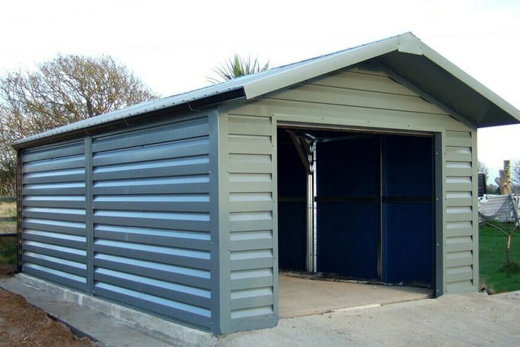 Garaj modular pe structura metalica 3.3 x 5m