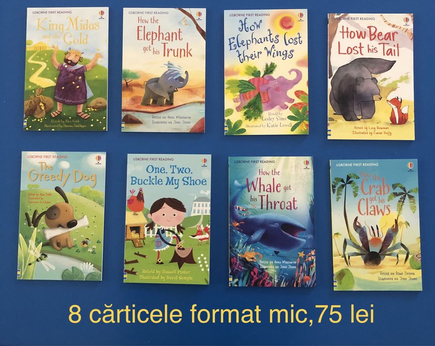 Carti diverse copii editura usborne