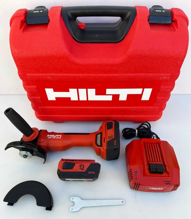 Hilti AG 4S-A22 - Безчетков ъглошлайф с потенциометър 2023г.