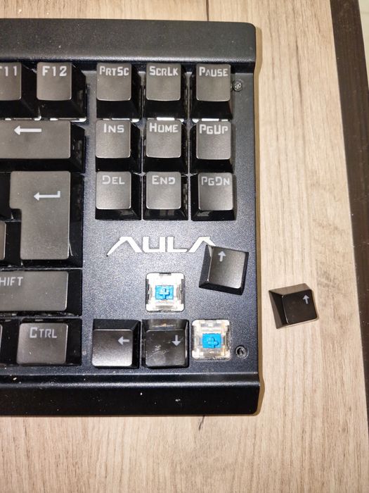 Механична клавиатура AULA Hyperion (TKL) Blue switch