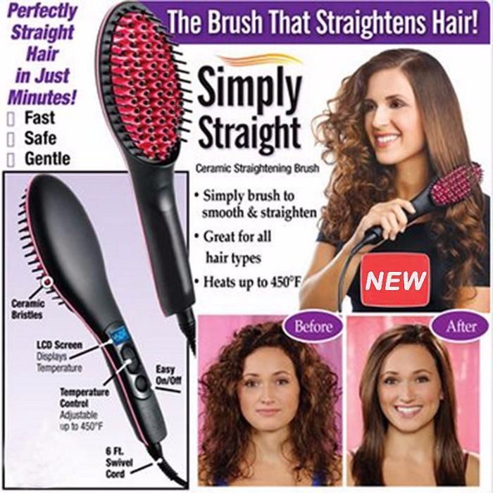 Четка за изправяне на коса-Симпли Стрейт