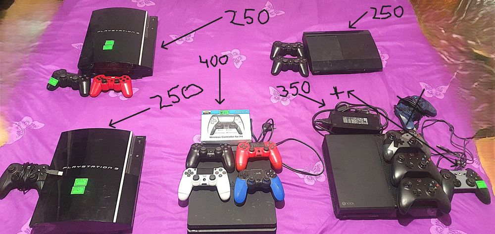 Lot Console PS4, Xbox One, PS3 modat