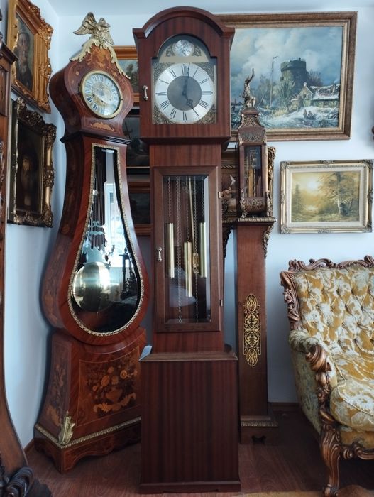 Ceas pendula de podea mecanism nemțesc Sui 1975 cu pendul Westminster