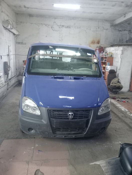 Покраска кабины Газели