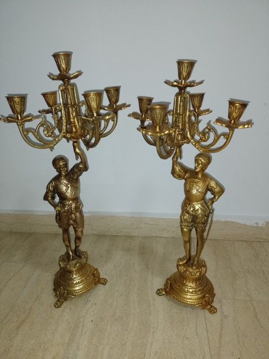 Spectaculoase sfesnice din bronz masiv