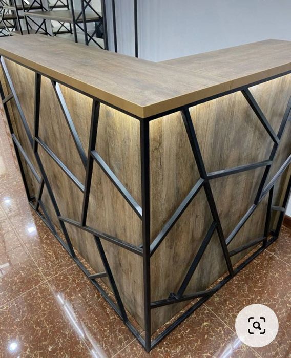 Ресепшен Reseption Loft Qabulxona Stoli