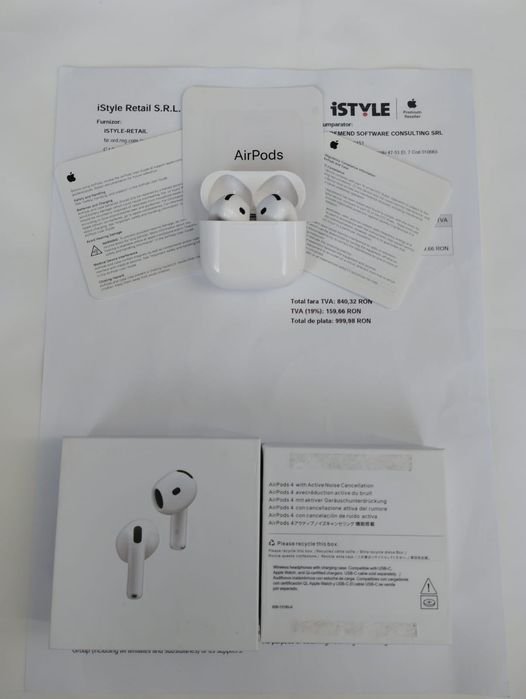 AirPods 4 (ANC) - Noi - Cadoul Ideal - Urgent