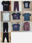 Lot haine 152 fete - 10 buc (tricouri,colanti,pantaloni,camasa)