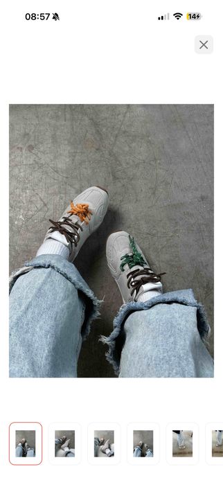 Продам кеды серые