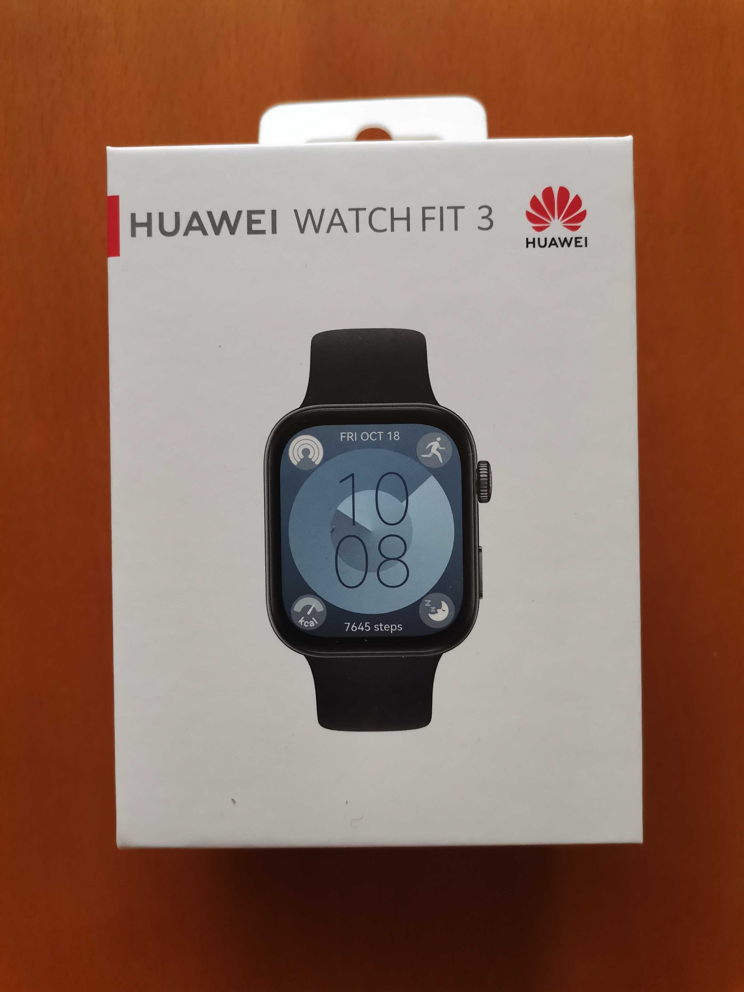 Смарт часовник Huawei Watch Fit 3(чисто нов)