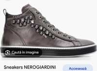 Top sneakers Nero Giardini piele naturala masura 37