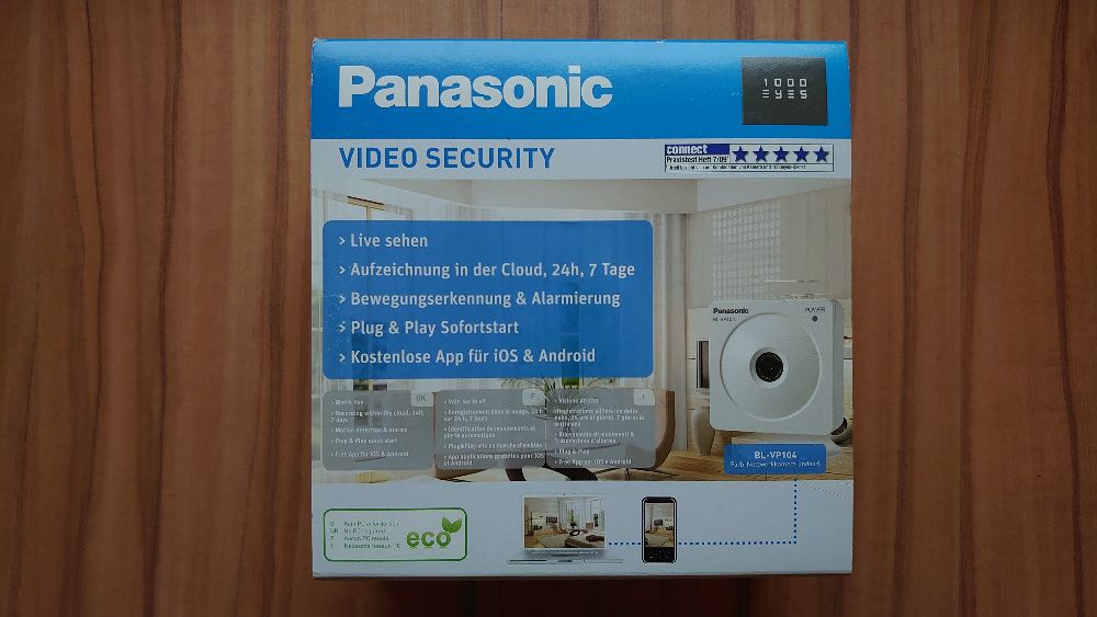 Panasonic охранителни камери BL-VP104E вътрешен монтаж