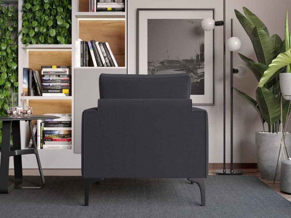 Fotoliu Rici Gri Inchis - Transport Gratuit in 4-10 zile