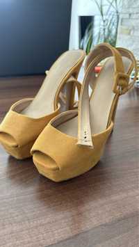 Sandale Zara mustar 38