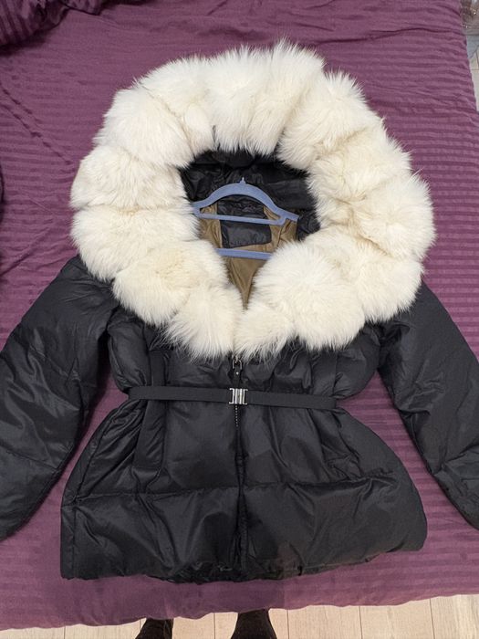 Vand geaca cu blana naturala vulpe