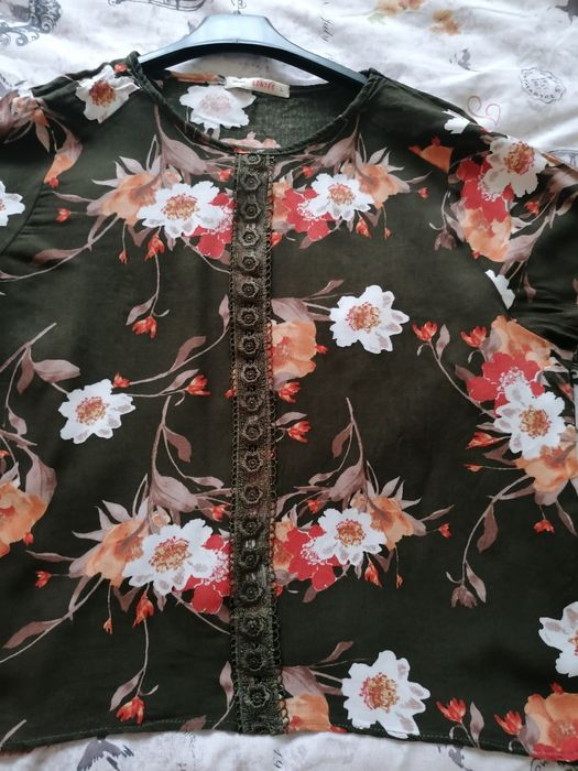 Bluză dama cu mânecă trei sferturi