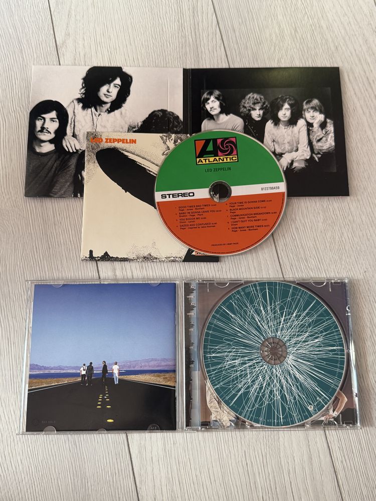 CD дискове Black Sabbath, Depeche Mode, Led Zeppelin, The Cranberries