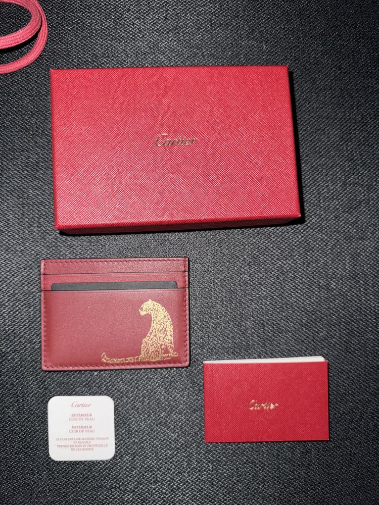 Cartier Leopard Cardholder