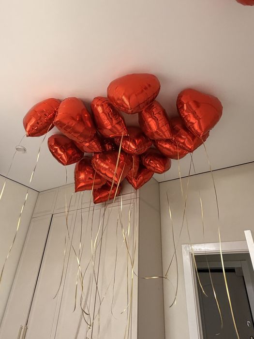 Продам шарики сердечки