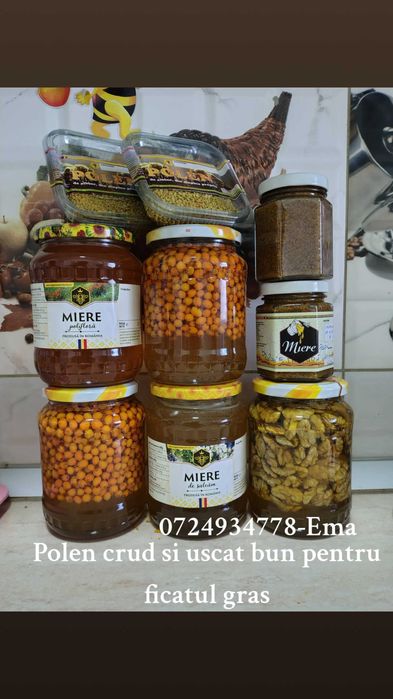 Produse apicole din productia proprie.