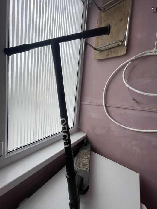 Самокат трюковой BoBo белый KT-RF114