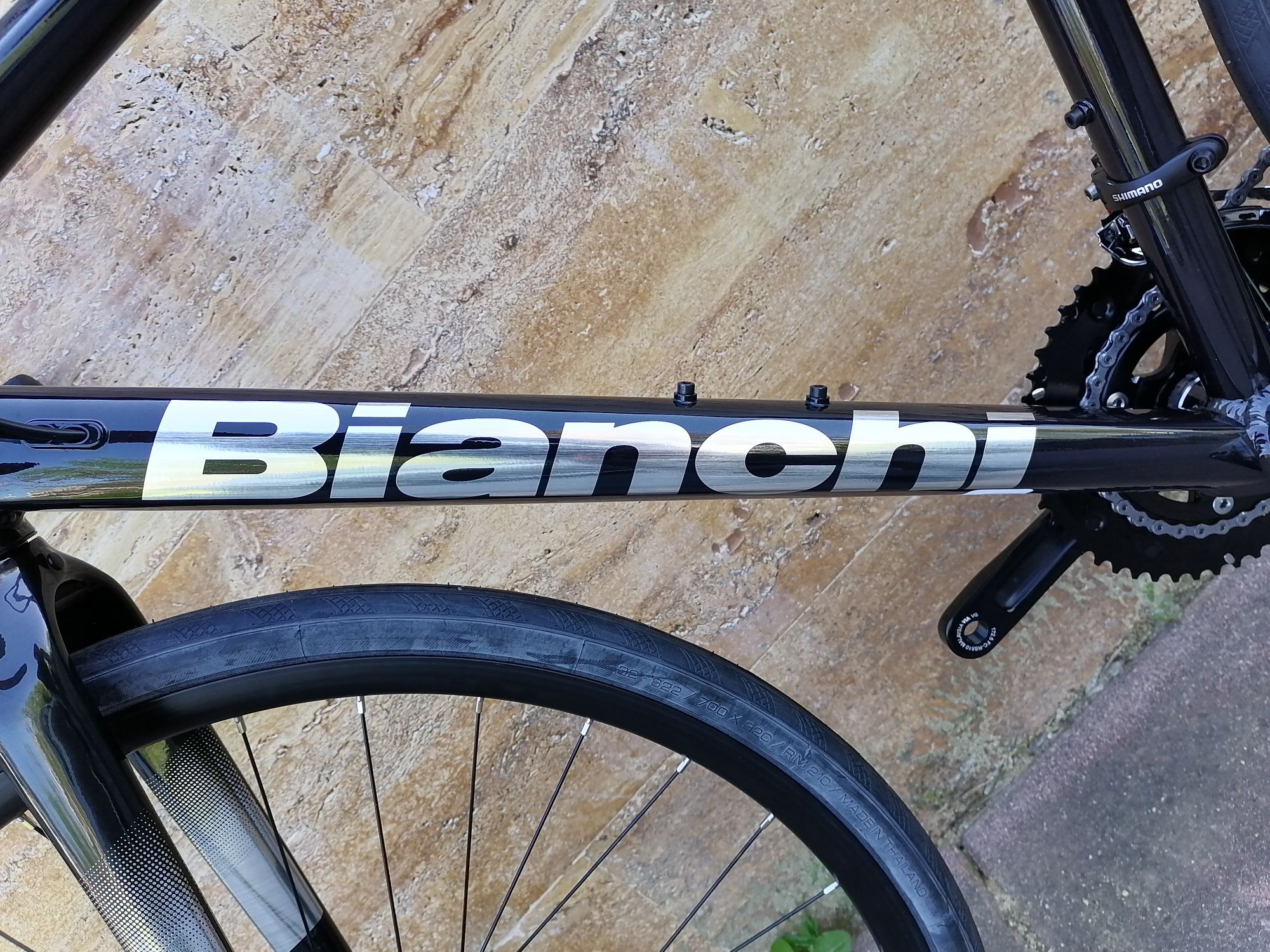 Нов Италиянски Bianchi*Груп Сет Shimano 105*2x11скорости*Рамка-57см*!!