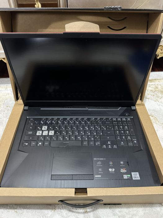 Игровой ноутбук Asus Tuf gaming f17 intel i5 gtx 1650ti озу 16gb